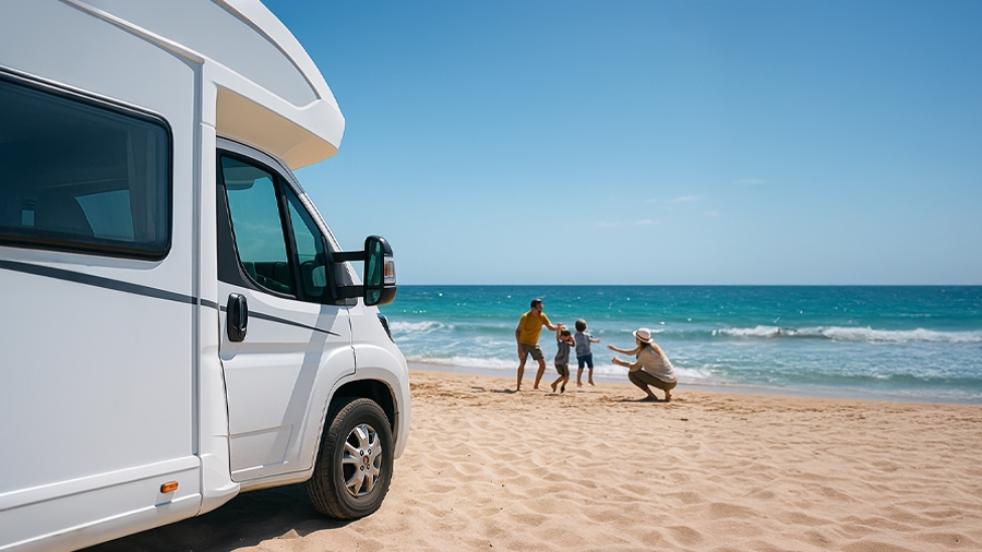 Férias de verão: dicas para viajar de motorhome com conforto